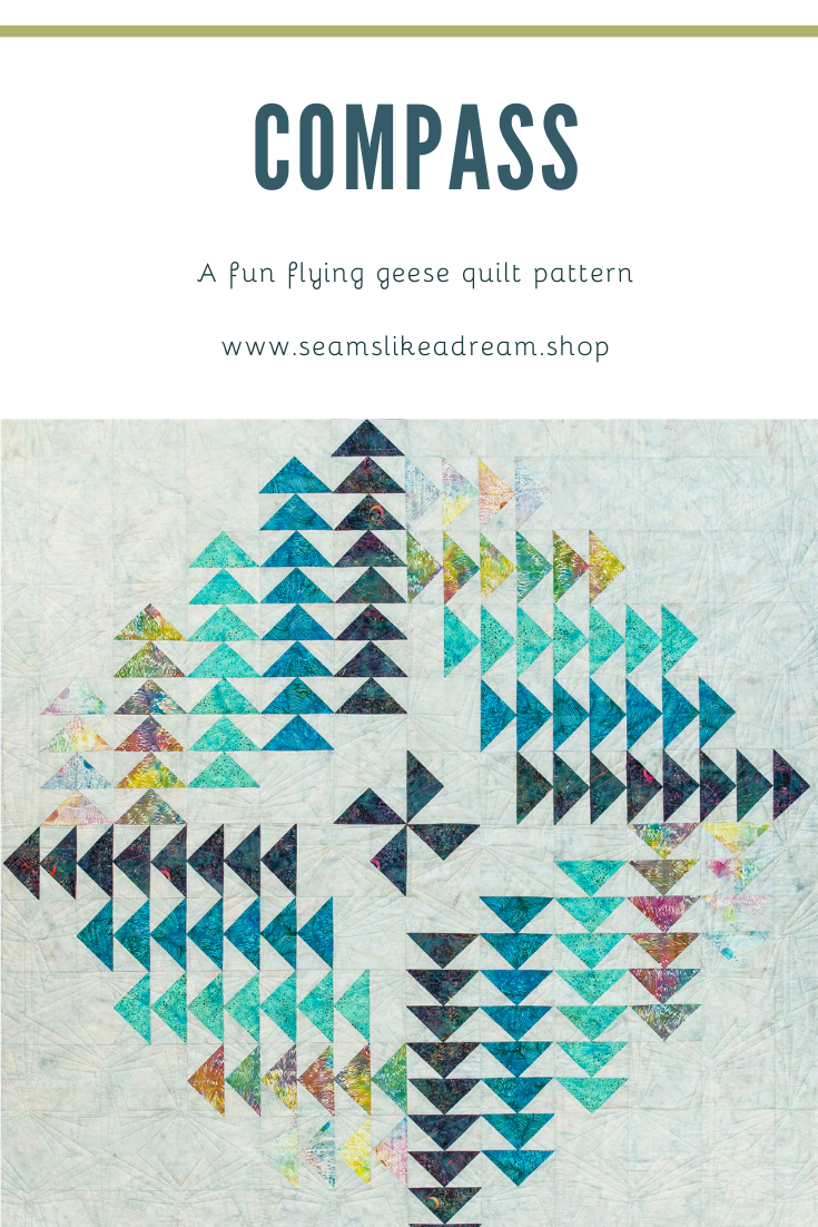 New Flying Geese Quilt Pattern - Kate Colleran Designs