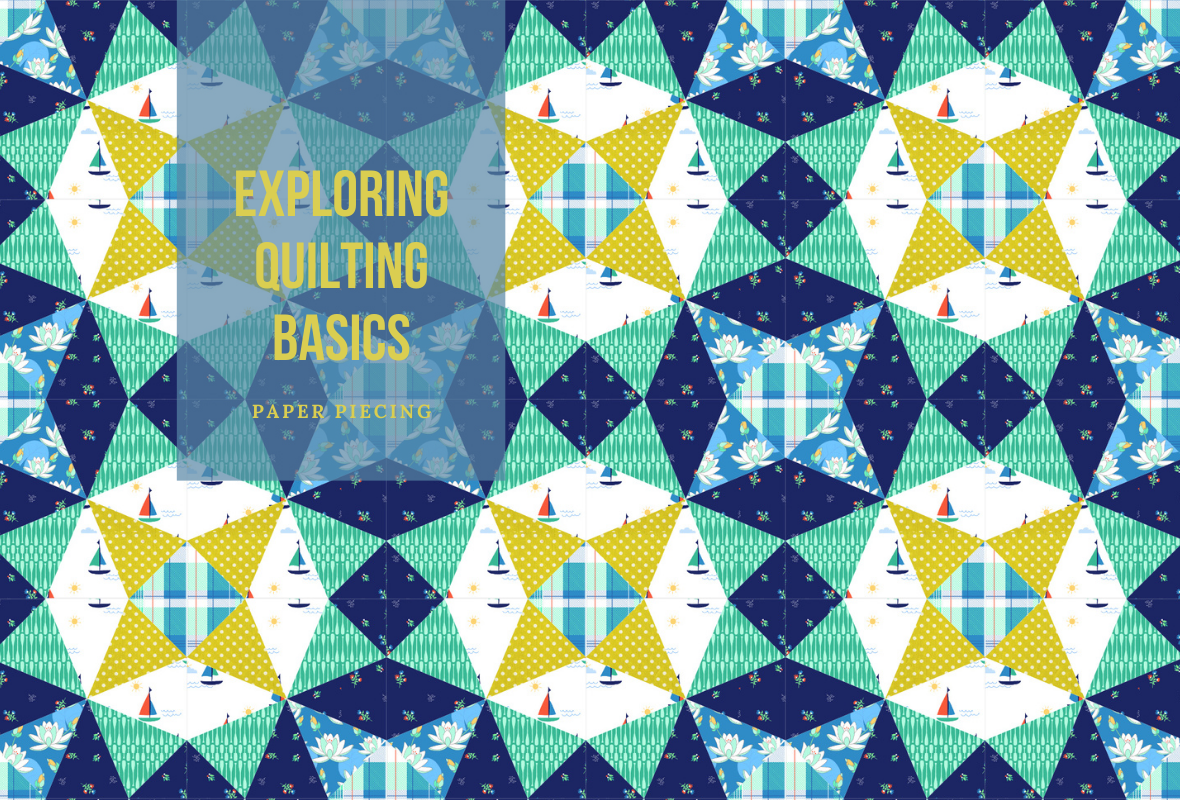 Paper Piecing Quilt Blocks - Kate Colleran Designs, image size:1180x800