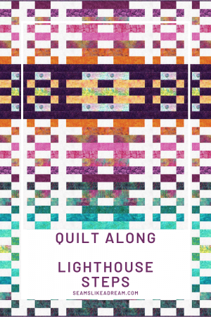 Top US quilting blog and shop, Seams Like a Dream Quilt Designs, shares cutting tips in her new quilt along, Lighthouse Steps