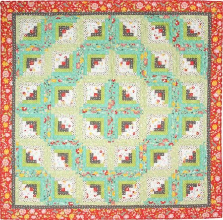 Top US quilting blog and shop, Seams Like a Dream Quilt Designs, shares about the Log Cabin quilt block!