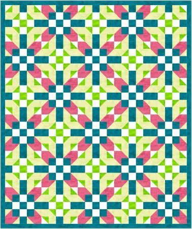 Top US quilting blog and shop, Seams Like a Dream Quilt Designs, shares about the Five Patch Chain Quilt block!