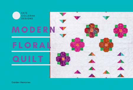Garden Memories: A Modern Floral Quilt Pattern