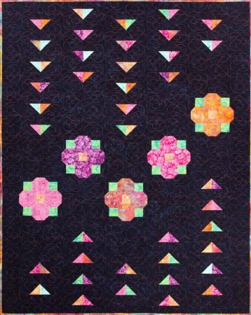 Top US quilting blog and shop, Seams Like a Dream Quilt Designs, shares about a floral quilt pattern and inspiration!