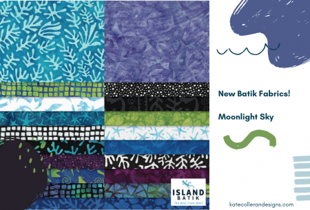 New Batik Fabric Line: Moonlight Sky