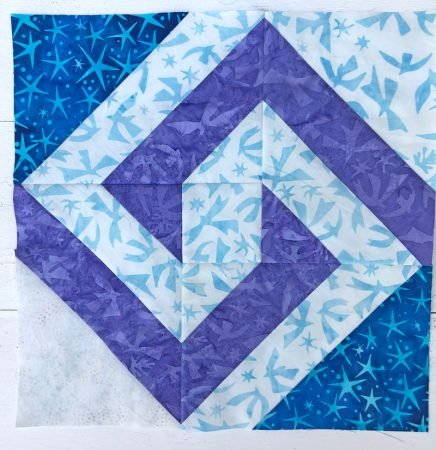 Top US quilting blog and shop, Kate Colleran Designs, shares about her quilt block remixes including the Strip Star!