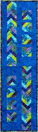 Top US quilting blog and shop, Kate Colleran Designs, shares about a new batik line, Moonlight Sky and patterns using it!