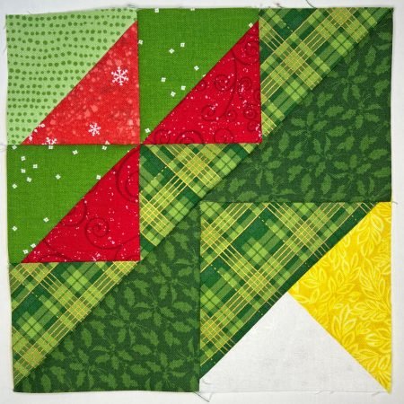 Top US quilting blog and shop, Kate Colleran Designs, shares about the Birds in the Air block and how she reimagined it!