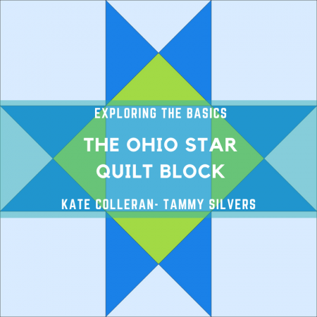 Top US quilting blog and shop, Kate Colleran Designs, shares about her Ohio Star quilt block and how she reimagined it!