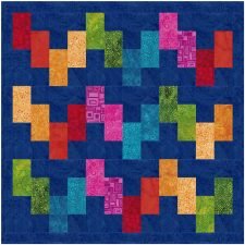 Top US quilting blog and shop, Kate Colleran Designs, shares about a batik fabric line Contempo and some fun quilt projects!