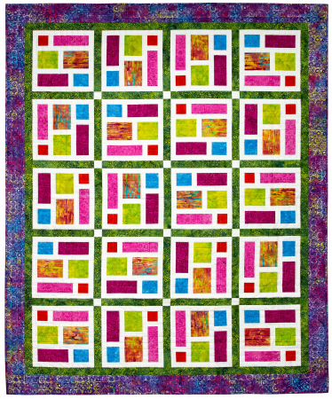 New Batik fabric line Contempo and Quilt Projects - Kate Colleran