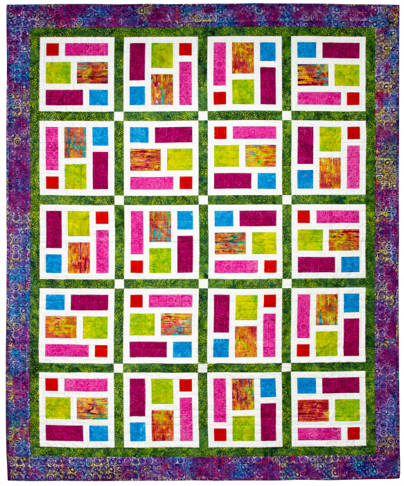 New Batik fabric line Contempo and Quilt Projects - Kate Colleran Designs