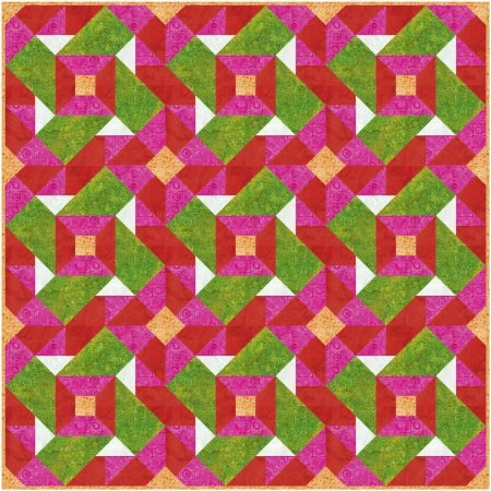 Top US quilting blog and shop, Kate Colleran Designs, shares about remixing and redesigning a quilt block.