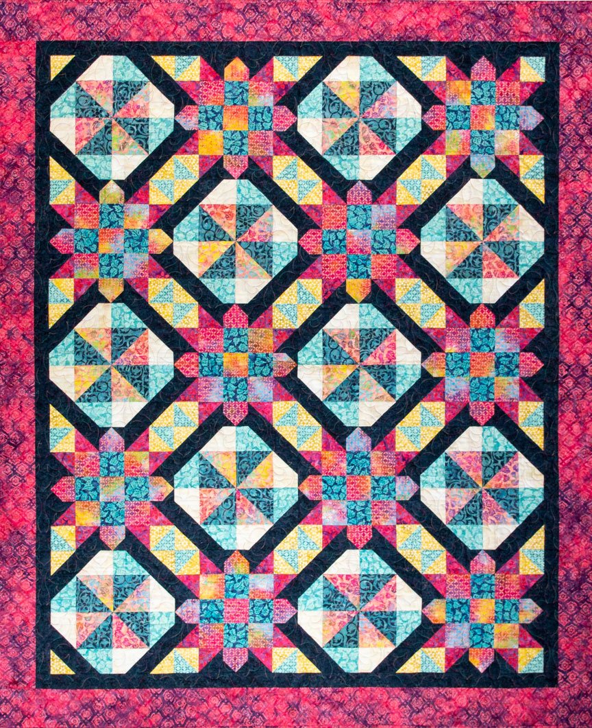 Savannah Blog Hop - new fabric, new quilt pattern - Kate Colleran Designs