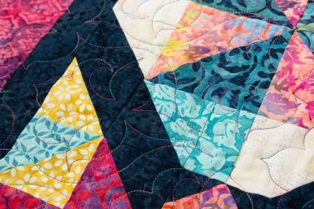 Top US quilting blog and shop, Kate Colleran Designs, shares about the Savannah Blog Hop and her new quilt pattern Rosette!