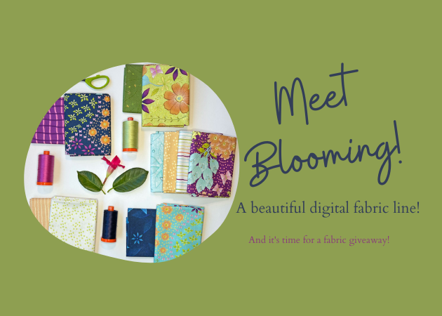 Blooming Fabric – my first fabric line!