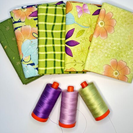 Top US quilting blog and shop, Kate Colleran Designs, shares about Blooming, her first digital fabric line!