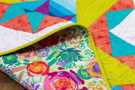 Top US quilting blog and shop, Kate Colleran Designs, shares about the Old Maid's Puzzle quilt block and her remix!