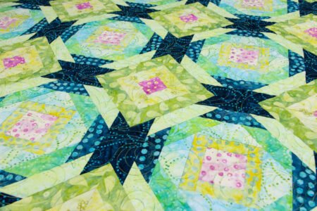 Top US quilting blog and shop, Kate Colleran Designs, shares about quilting and being vulnerable.