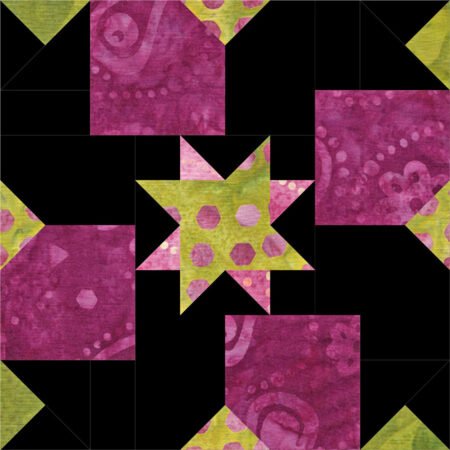 Top US quilting blog and shop, Kate Colleran Designs, shares about the Bow Tie quilt block and her remix!
