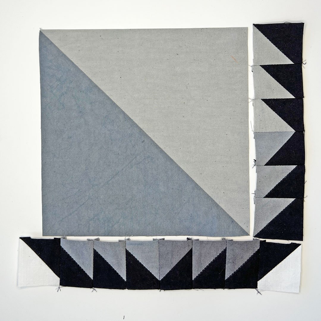 Lady of the Lake quilt block remix - Kate Colleran Designs