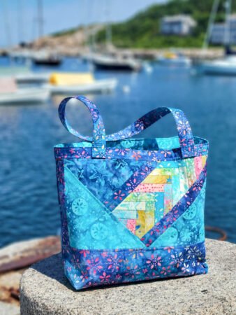 Top US quilting blog and shop, Kate Colleran Designs, shares about her new batik line Sea Cookies and quilty projects created!