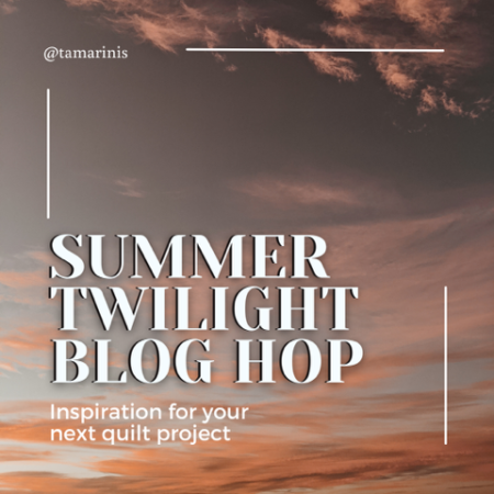 Top US quilting blog and shop, Kate Colleran Designs, shares Summer Twilight batiks and her project in the fabrics!