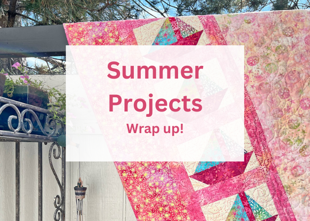 Summer Projects Wrap Up