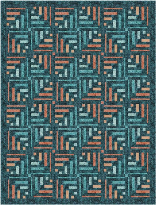 Man Ran Way Pattern Breakout quilt pattern Archives - Kate Colleran Designs