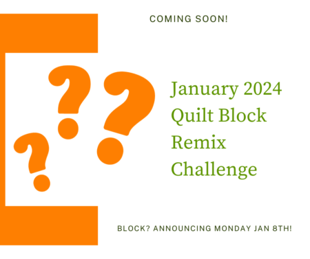 Top US quilting blog and shop, Kate Colleran Designs, shares about her start to the new year making improv blocks and block remix challenge.