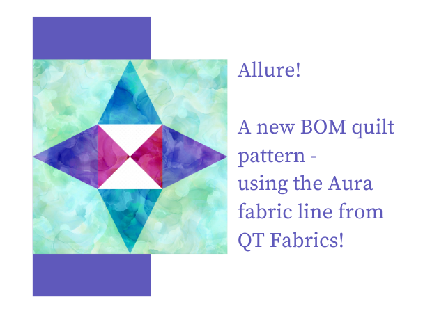 Allure – a new BOM using the Aura fabric line!