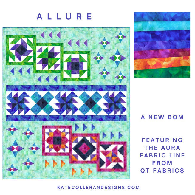Allure - a new BOM quilt along