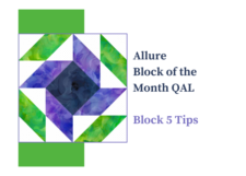 Allure BOM Block 5 Tips!