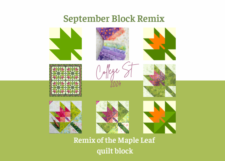 September Block Remix – Maple Leaf block