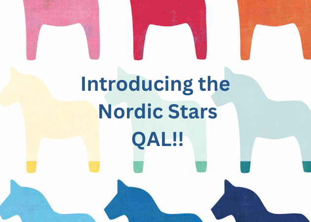 The Nordic Stars Quilt Along is open!!