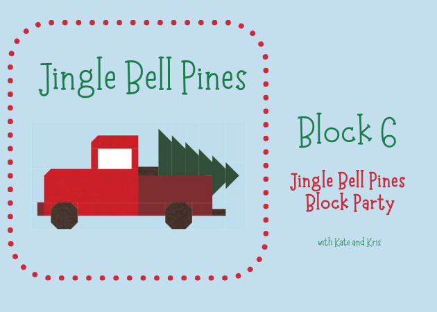 Jingle Bell Pines Block Party Block 6 Tree Farm Truck