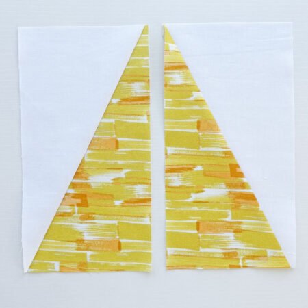 Top US quilting blog and shop, Kate Colleran Designs, shares tips on making Gemstone quilt and Half Rectangle Triangle units.