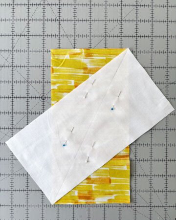 Top US quilting blog and shop, Kate Colleran Designs, shares tips on making Gemstone quilt and Half Rectangle Triangle units.