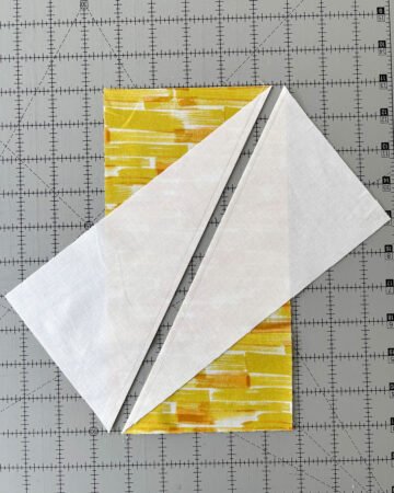 Top US quilting blog and shop, Kate Colleran Designs, shares tips on making Gemstone quilt and Half Rectangle Triangle units.