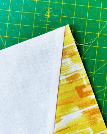 Top US quilting blog and shop, Kate Colleran Designs, shares tips on making Gemstone quilt and Half Rectangle Triangle units.