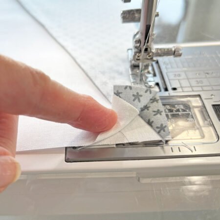 Top US quilting blog and shop, Kate Colleran Designs, shares tips on making Gemstone quilt and Half Rectangle Triangle units.