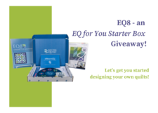 Want to design quilts? How about a giveaway for EQ8!!!!